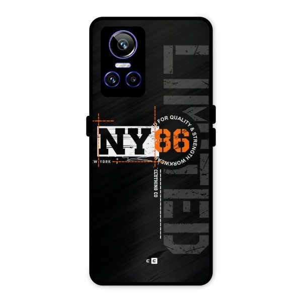 New York Limited Metal Back Case for Realme GT Neo 3