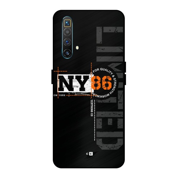 New York Limited Metal Back Case for Realme X3