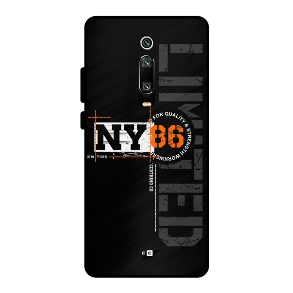 New York Limited Metal Back Case for Redmi K20 Pro