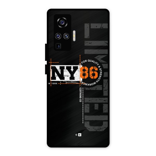 New York Limited Metal Back Case for Vivo X50 Pro