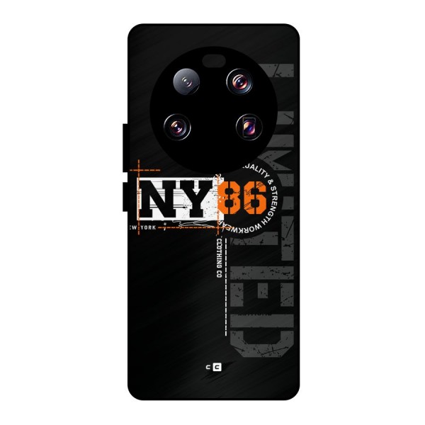 New York Limited Metal Back Case for Xiaomi 13 Ultra