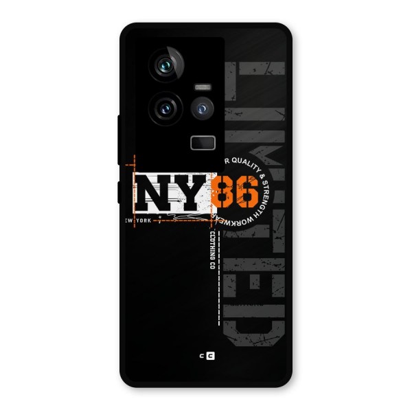 New York Limited Metal Back Case for iQOO 11 5G