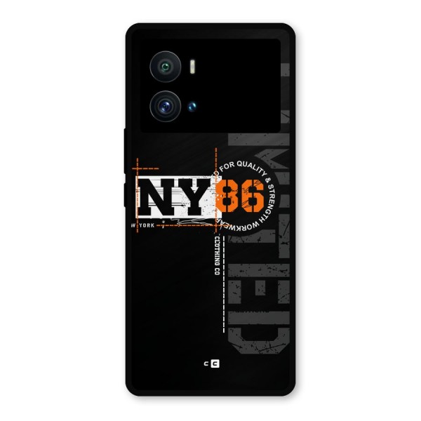 New York Limited Metal Back Case for iQOO 9 Pro