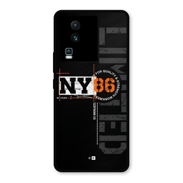 New York Limited Metal Back Case for iQOO Neo 7