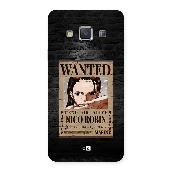 Nico Robin Wanted Back Case for Galaxy A3
