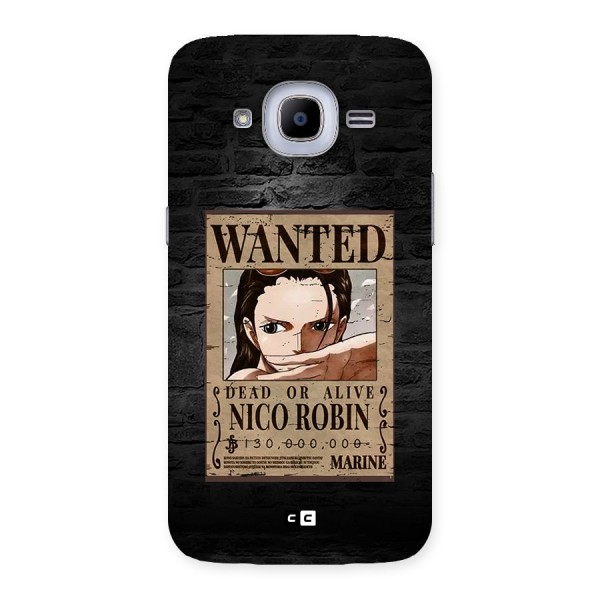 Nico Robin Wanted Back Case for Galaxy J2 2016