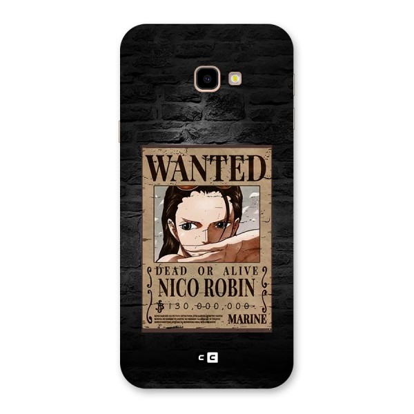 Nico Robin Wanted Back Case for Galaxy J4 Plus