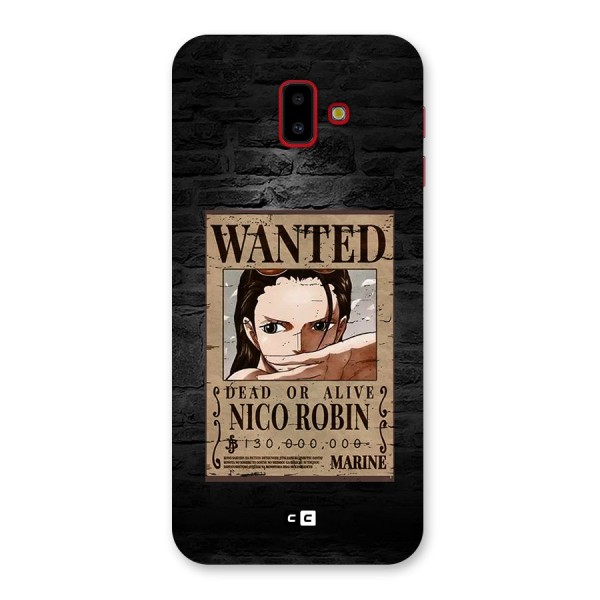 Nico Robin Wanted Back Case for Galaxy J6 Plus