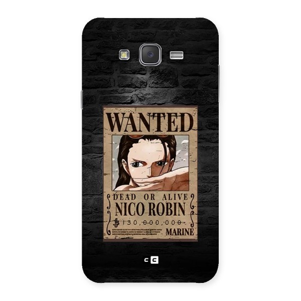 Nico Robin Wanted Back Case for Galaxy J7