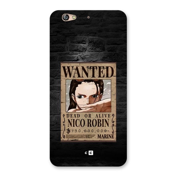 Nico Robin Wanted Back Case for Gionee S6