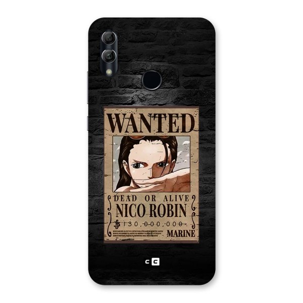 Nico Robin Wanted Back Case for Honor 10 Lite