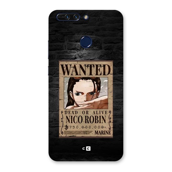 Nico Robin Wanted Back Case for Honor 8 Pro