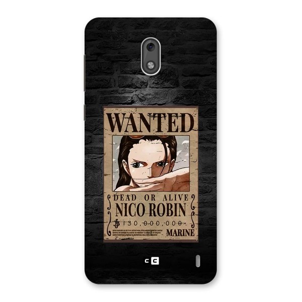 Nico Robin Wanted Back Case for Nokia 2