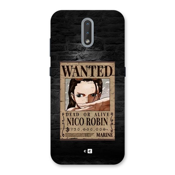 Nico Robin Wanted Back Case for Nokia 2.3