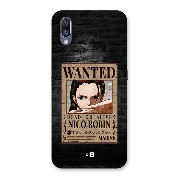 Nico Robin Wanted Back Case for Vivo NEX