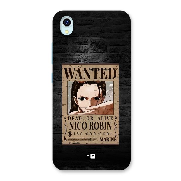 Nico Robin Wanted Back Case for Vivo Y1s