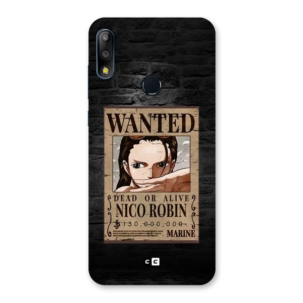 Nico Robin Wanted Back Case for Zenfone Max Pro M2