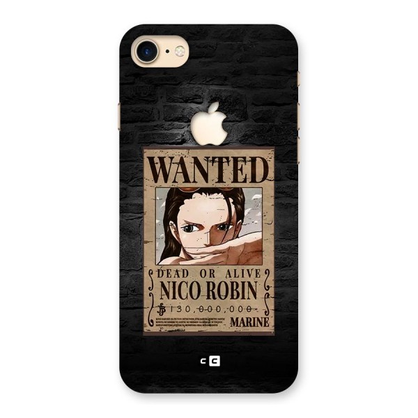 Nico Robin Wanted Back Case for iPhone 7 Apple Cut