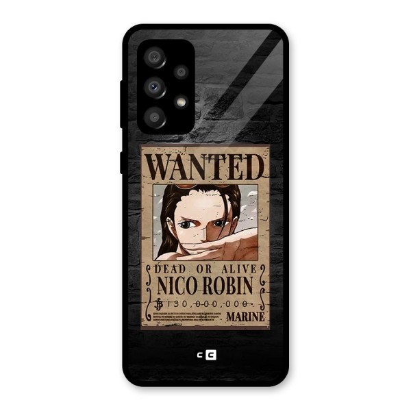 Nico Robin Wanted Glass Back Case for Galaxy A32