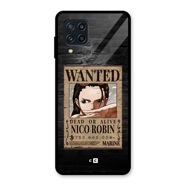 Nico Robin Wanted Glass Back Case for Galaxy M32