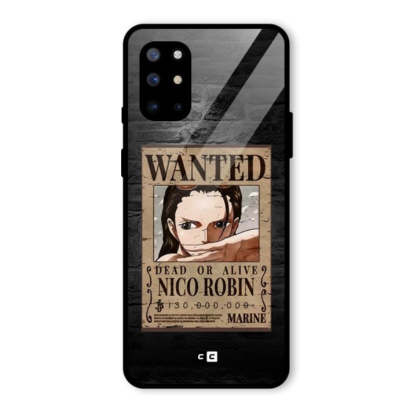 Nico Robin Wanted Glass Back Case for OnePlus 8T