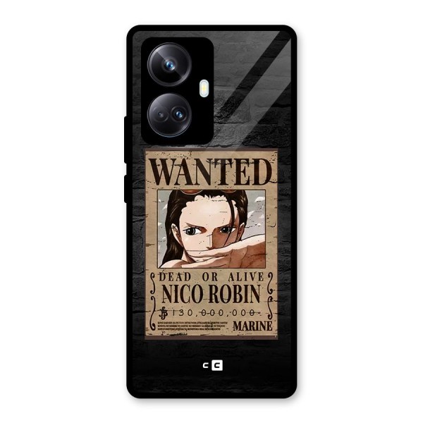Nico Robin Wanted Glass Back Case for Realme 10 Pro Plus
