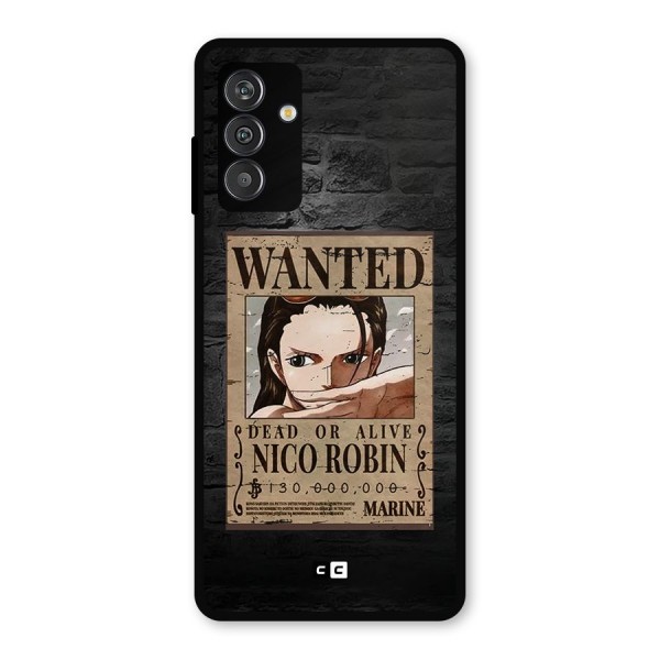 Nico Robin Wanted Metal Back Case for Galaxy F13