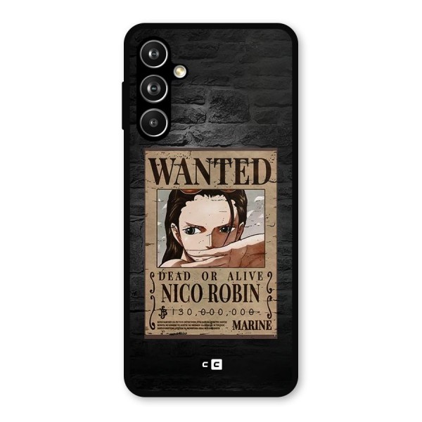 Nico Robin Wanted Metal Back Case for Galaxy F54