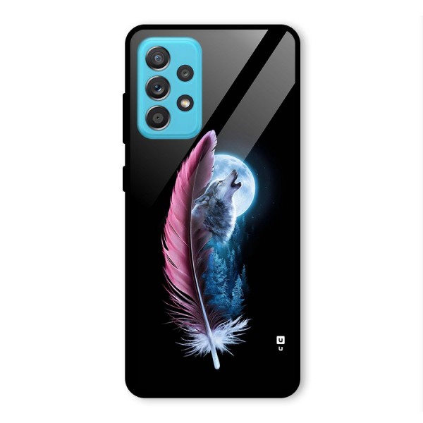 Night Howler Glass Back Case for Galaxy A52