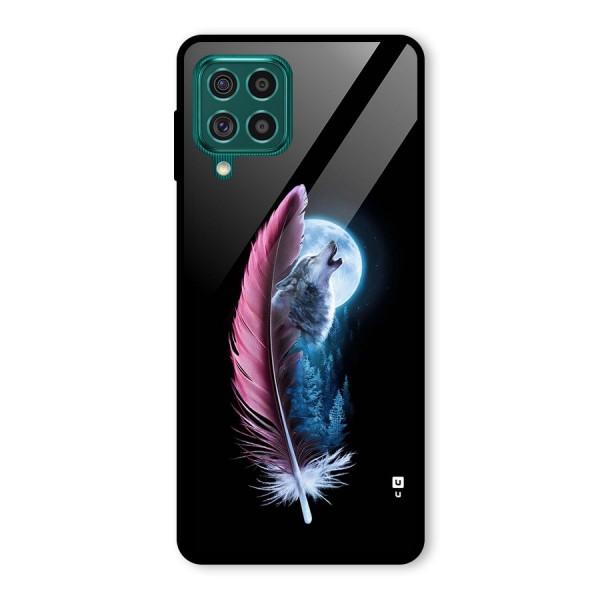 Night Howler Glass Back Case for Galaxy F62
