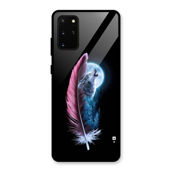 Night Howler Glass Back Case for Galaxy S20 Plus