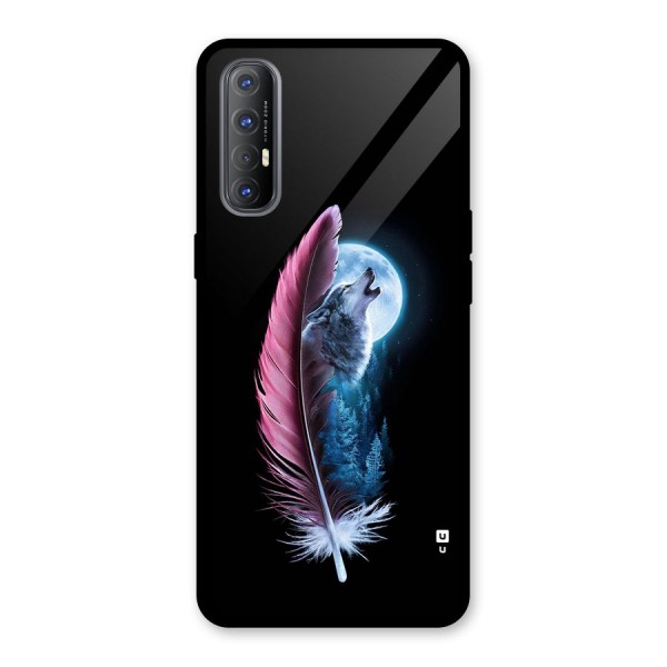 Night Howler Glass Back Case for Oppo Reno3 Pro
