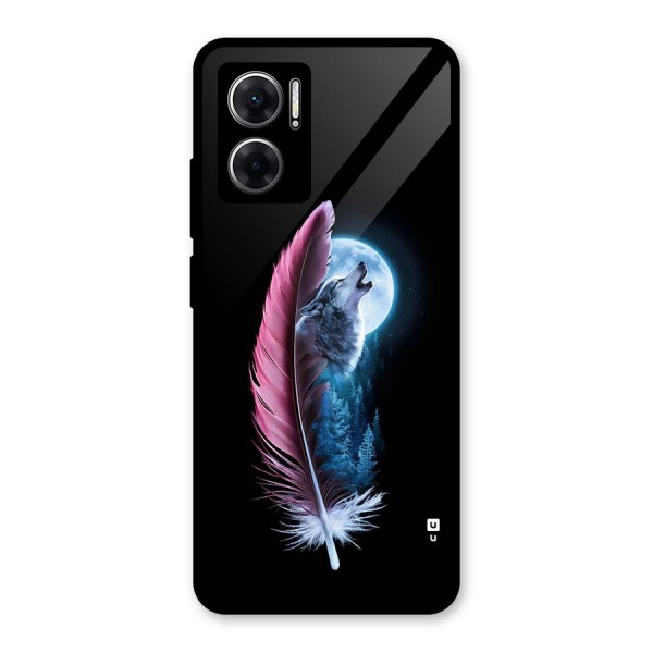 Night Howler Glass Back Case for Redmi 11 Prime 5G