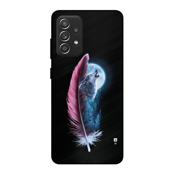 Night Howler Metal Back Case for Galaxy A52