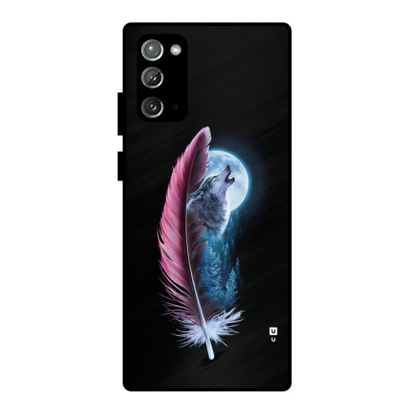 Night Howler Metal Back Case for Galaxy Note 20