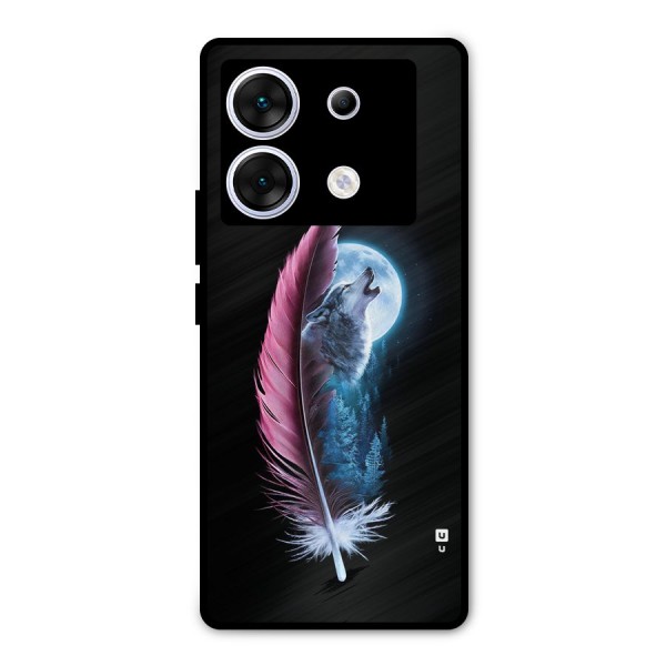 Night Howler Metal Back Case for Infinix Zero 30 5G