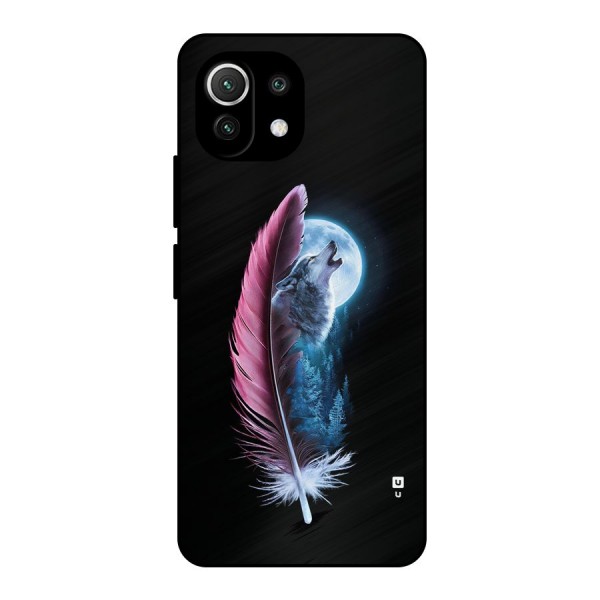 Night Howler Metal Back Case for Mi 11 Lite