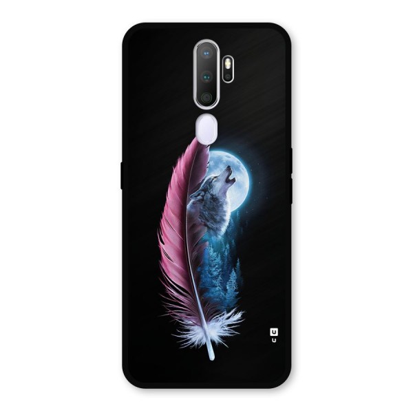 Night Howler Metal Back Case for Oppo A9 (2020)