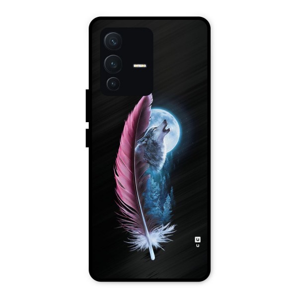 Night Howler Metal Back Case for Vivo V23 5G