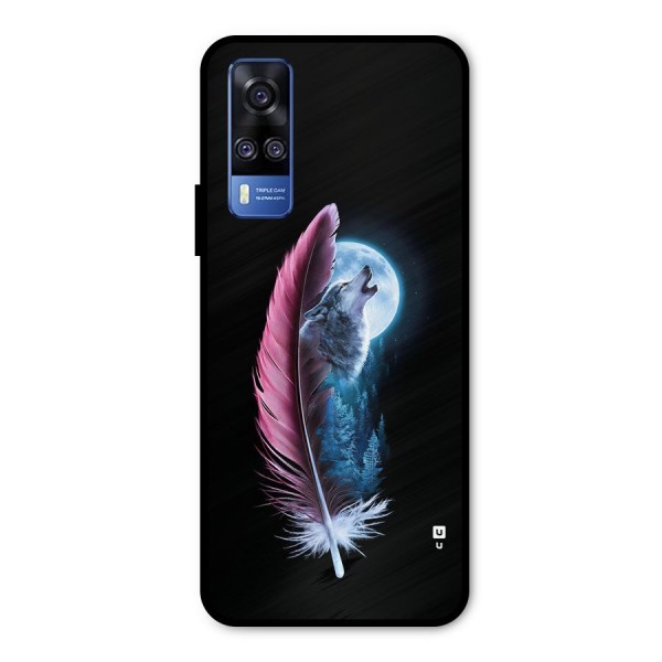 Night Howler Metal Back Case for Vivo Y51A