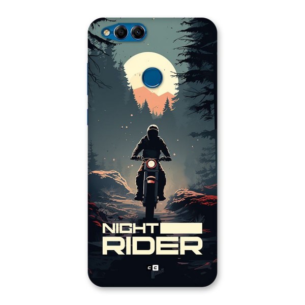 Night Rider Back Case for Honor 7X