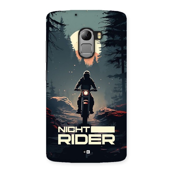 Night Rider Back Case for Lenovo K4 Note