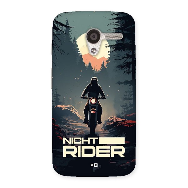 Night Rider Back Case for Moto X