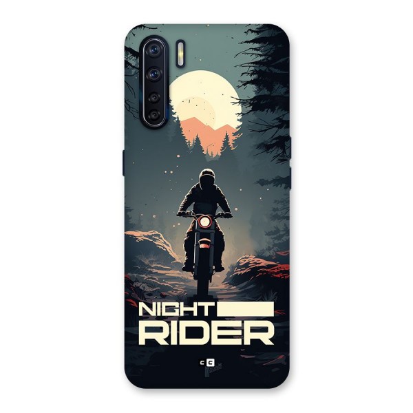 Night Rider Back Case for Oppo F15