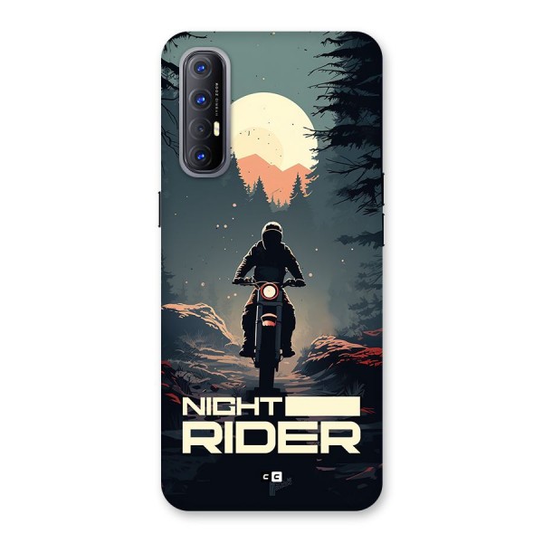 Night Rider Back Case for Oppo Reno3 Pro