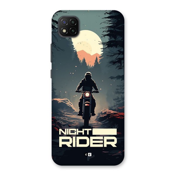 Night Rider Back Case for Poco C3