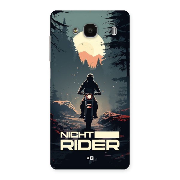 Night Rider Back Case for Redmi 2s