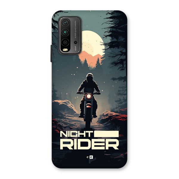 Night Rider Back Case for Redmi 9 Power