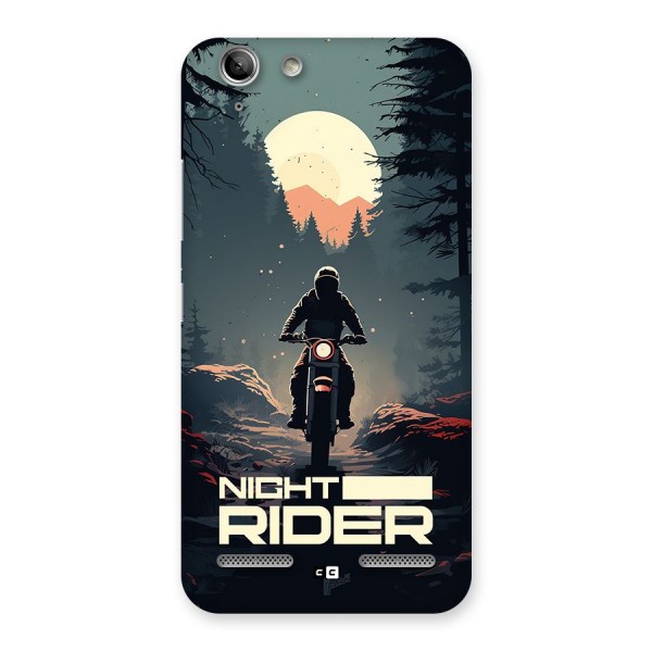 Night Rider Back Case for Vibe K5 Plus