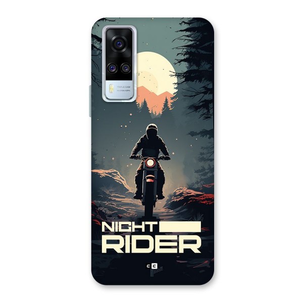 Night Rider Back Case for Vivo Y31